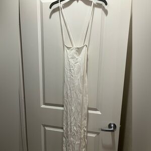 Heart and hips knit dress.  Size-S.  Color-white.  New with tags